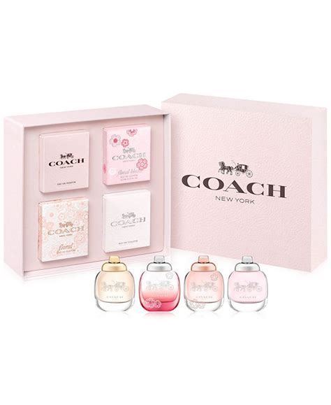 coach perfume set|coach 4 piece perfume set.